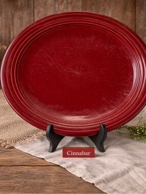 Fiestaware Cinnabar Red Dinner Plate